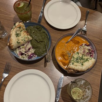 Tigerlily - Palak Paneer and Chicken Tikka Masala Dinner - Indian Near Me - Berkeley, California Tigerlily - Palak Paneer and Chicken Tikka Masala Dinner - Indian Near Me - Berkeley, California