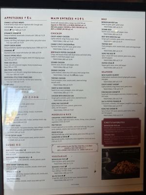 Menu photo 1 P.F. Chang's Lone Tree, CO