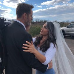 Braidy Jewelers - My future hubby and I going to the mountain where we met to get married. Once I get to the top, I will put on my wedding dress.