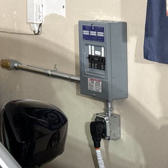 Arc Electric - Subpanel nicely labeled with outlet to charge EV - Electricians Near Me