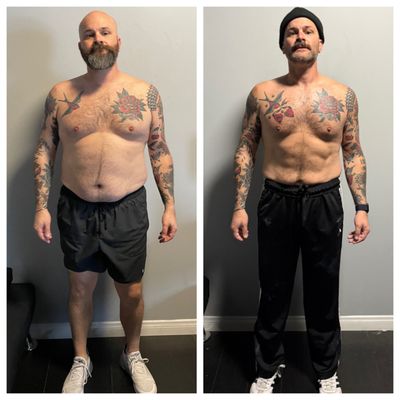 Transformations - 🔥 Ready to Transform? I Can Help You Do It.
If you’re tired of starting over, tired of feeling stuck, and tired of guessing what to do in the gym—this is where everything changes.
I help people build real strength, lose fat, gain confidence, and become the healthiest version of themselves through simple, effective training that actually fits their life.
No gimmicks.
No crash diets.
No “New Year motivation” that dies in two weeks.
Just clear guidance, smart programming, accountability, and results you can feel and see.
Whether you want to:
✔ Get stronger
✔ Improve conditioning
✔ Transform your physique
✔ Build discipline
✔ Level up for BJJ or athletics
…I’ll coach you step-by-step and make sure you don’t quit on yourself this year.
If you’re ready to change your body—and your mindset—DM me “READY” and let’s start your transformation.
2026 can look completely different. Let’s build it. Transformations - 🔥 Ready to Transform? I Can Help You Do It.
If you’re tired of starting over, tired of feeling stuck, and tired of guessing what to do in the gym—this is where everything changes.
I help people build real strength, lose fat, gain confidence, and become the healthiest version of themselves through simple, effective training that actually fits their life.
No gimmicks.
No crash diets.
No “New Year motivation” that dies in two weeks.
Just clear guidance, smart programming, accountability, and results you can feel and see.
Whether you want to:
✔ Get stronger
✔ Improve conditioning
✔ Transform your physique
✔ Build discipline
✔ Level up for BJJ or athletics
…I’ll coach you step-by-step and make sure you don’t quit on yourself this year.
If you’re ready to change your body—and your mindset—DM me “READY” and let’s start your transformation.
2026 can look completely different. Let’s build it.