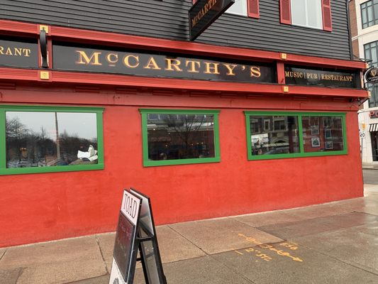 McCarthy’s by null