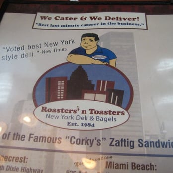 Roasters 'N Toasters - Miami Beach - Menu cover - Delis Near Me - Miami Beach, Florida Roasters 'N Toasters - Miami Beach - Menu cover - Delis Near Me - Miami Beach, Florida