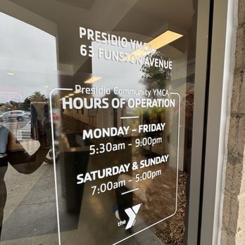 Presidio Community YMCA - Hours - 8/2025 - Gyms Near Me - San Francisco, California Presidio Community YMCA - Hours - 8/2025 - Gyms Near Me - San Francisco, California