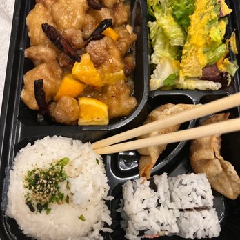 Hungry Belly - Orange Chicken Bento Box - Japanese Near Me - Dallas, Texas Hungry Belly - Orange Chicken Bento Box - Japanese Near Me - Dallas, Texas