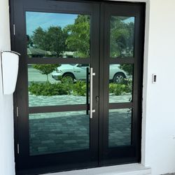 Royal Palm Aluminum - Our beautiful front door!