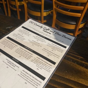 The Comedy Loft of DC - Menu - Comedy Clubs Near Me - Washington, DC, District of Columbia