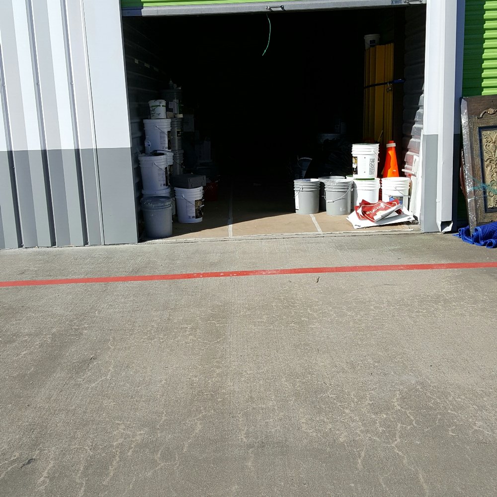 Extra Space Storage - A view of a 10 x 40 foot storage. - Self Storage Near Me - Rosenberg, Texas