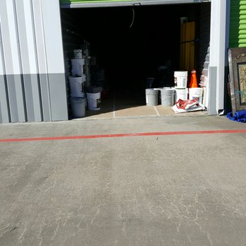 Extra Space Storage - A view of a 10 x 40 foot storage. - Self Storage Near Me - Rosenberg, Texas