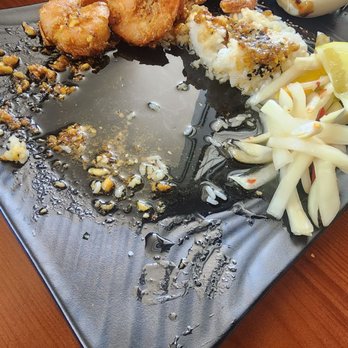 Beastside Kitchen - Same plate. Puddle of oil - Seafood Near Me - Honolulu, Hawaii