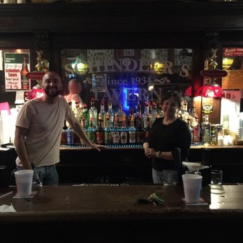 Schindler's Tavern - Me and mom behind the bar !! - American Near Me - Benton, Missouri