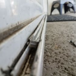 Vinyl Visions - Vinyl sliding screen door track