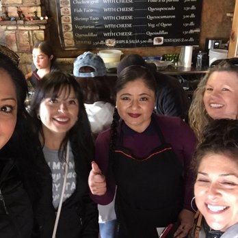 Lidia Tacos Grill - Selfie with Lydia owner of the restaurant. - Seafood Near Me - Maneadero, BCN Lidia Tacos Grill - Selfie with Lydia owner of the restaurant. - Seafood Near Me - Maneadero, BCN
