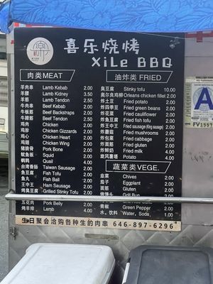 Menu photo 1 Xinjiang BBQ Cart Flushing, NY