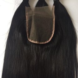 The HairXchange - Straight hair bundles with matching lace closure