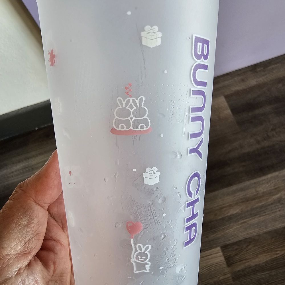 Bunny Cha - See the bunnies on the cup? - Bubble Tea Near Me - Gardena, California