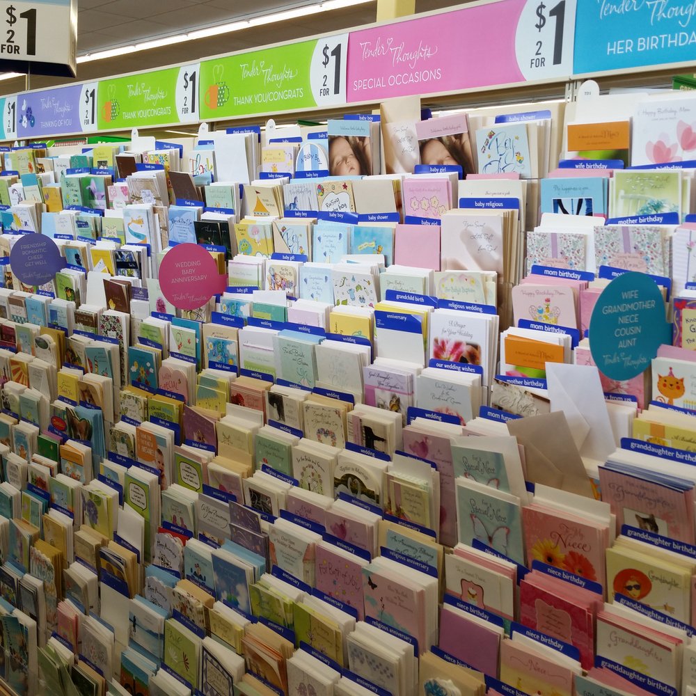 Dollar Tree - Cards for all occassions - Discount Store Near Me - Kissimmee, Florida