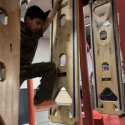 Obstacle Warrior Kids - Garland - Obstacle Warrior Kids Garland at Firewheel Town Center has fun for every age group! Ninja warrior on the floating boards obstacle