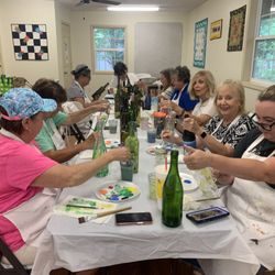 Let's Be Artsy - Wine bottle decorating!