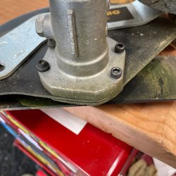 Valley Park Elevator & Hardware - Two screws vibrated free and were lost.