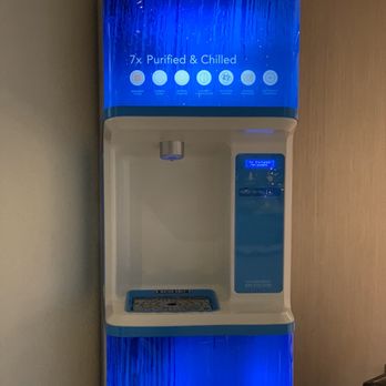 Hyatt Regency Long Beach - Purified water located in hotel lobby - refill water bottle - Hotels Near Me - Long Beach, California