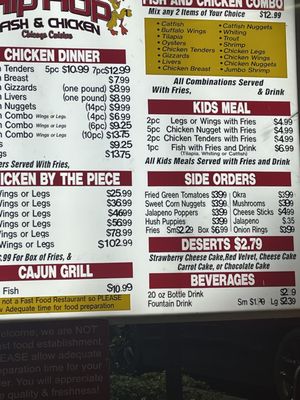 Menu photo 3 Hip Hop Fish & Chicken Albany, GA Menu photo 3 Hip Hop Fish & Chicken Albany, GA