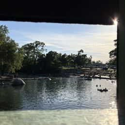 Our view from the table