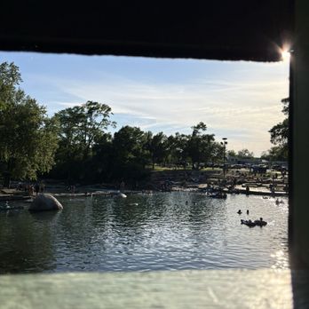 Ivar's River Pub - Our view from the table - American Near Me - San Marcos, Texas