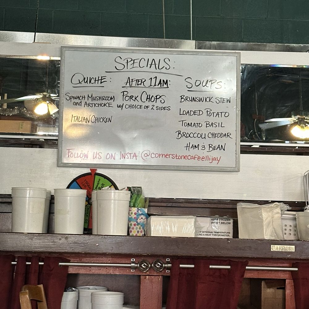 Corner Stone Café - Specials - Breakfast & Brunch Near Me - Ellijay, Georgia
