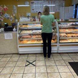 Socially distanced counter Socially distanced counter