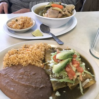 Antojitos El Palmar Chico - Caldo de Pollo and enchiladas Verdes. - Mexican Near Me - Kerrville, Texas Antojitos El Palmar Chico - Caldo de Pollo and enchiladas Verdes. - Mexican Near Me - Kerrville, Texas