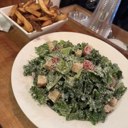 Caesar and fries Caesar and fries