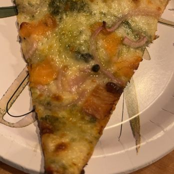 Just The Tap - Salmon pesto slice - Beer Bar Near Me - Seattle, Washington Just The Tap - Salmon pesto slice - Beer Bar Near Me - Seattle, Washington