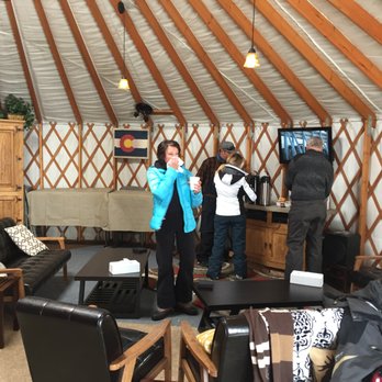 Vail Backcountry Tours - Halfway through, a yurt with hot coco - Tours Near Me - Vail, Colorado