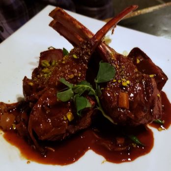 The Restaurant at Gideon Ridge - Half rack lamb - New American Near Me - Blowing Rock, North Carolina