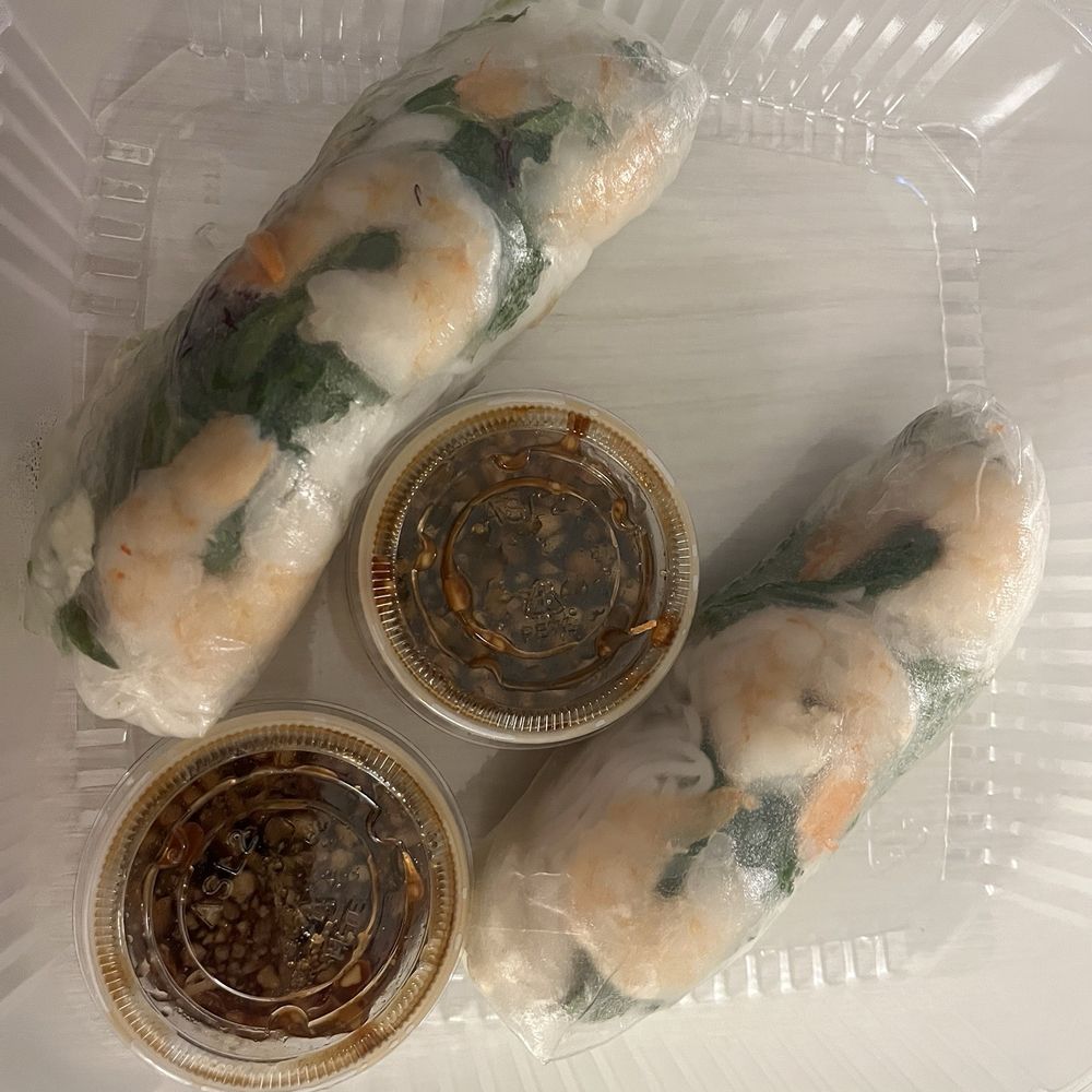 Wasabi Cafe 77 - Garden rolls with sauce - Thai Near Me - Greensboro, North Carolina Wasabi Cafe 77 - Garden rolls with sauce - Thai Near Me - Greensboro, North Carolina