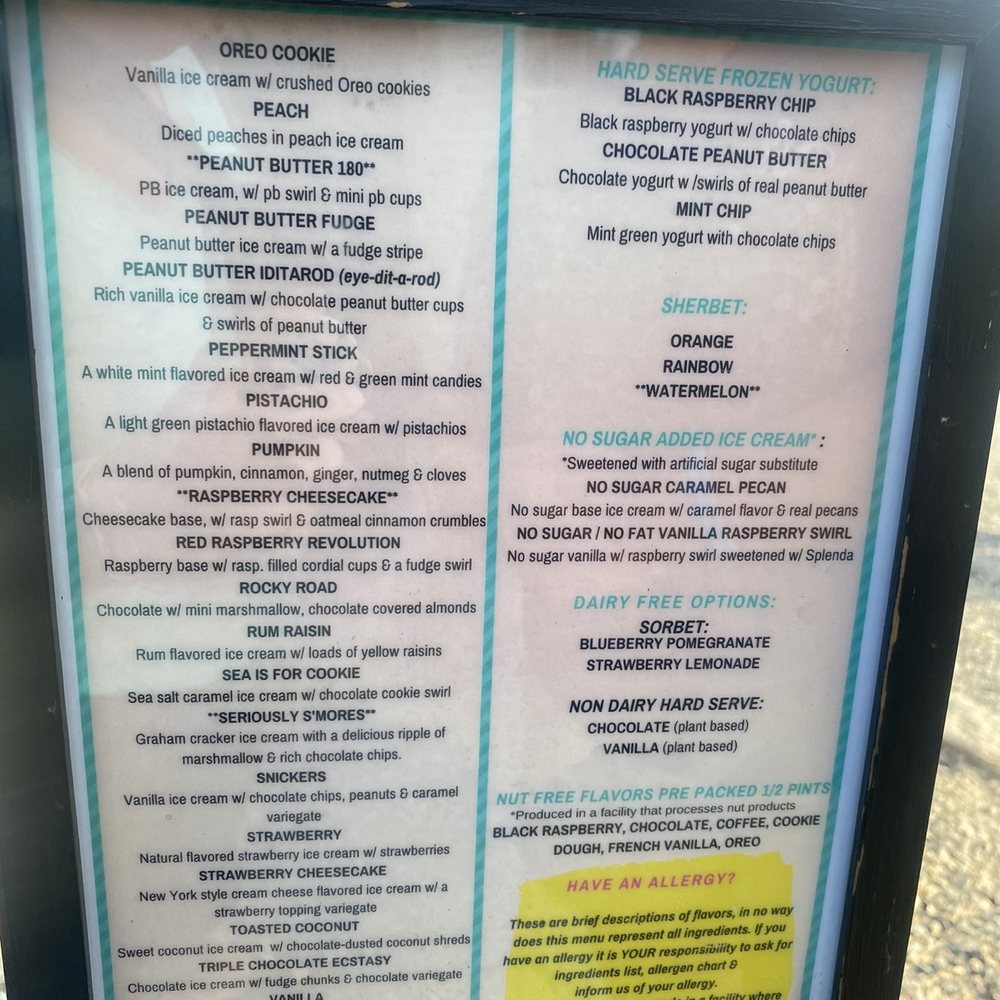Scoop Deck - More flavors - Ice Cream & Frozen Yogurt Near Me - Wells, Maine