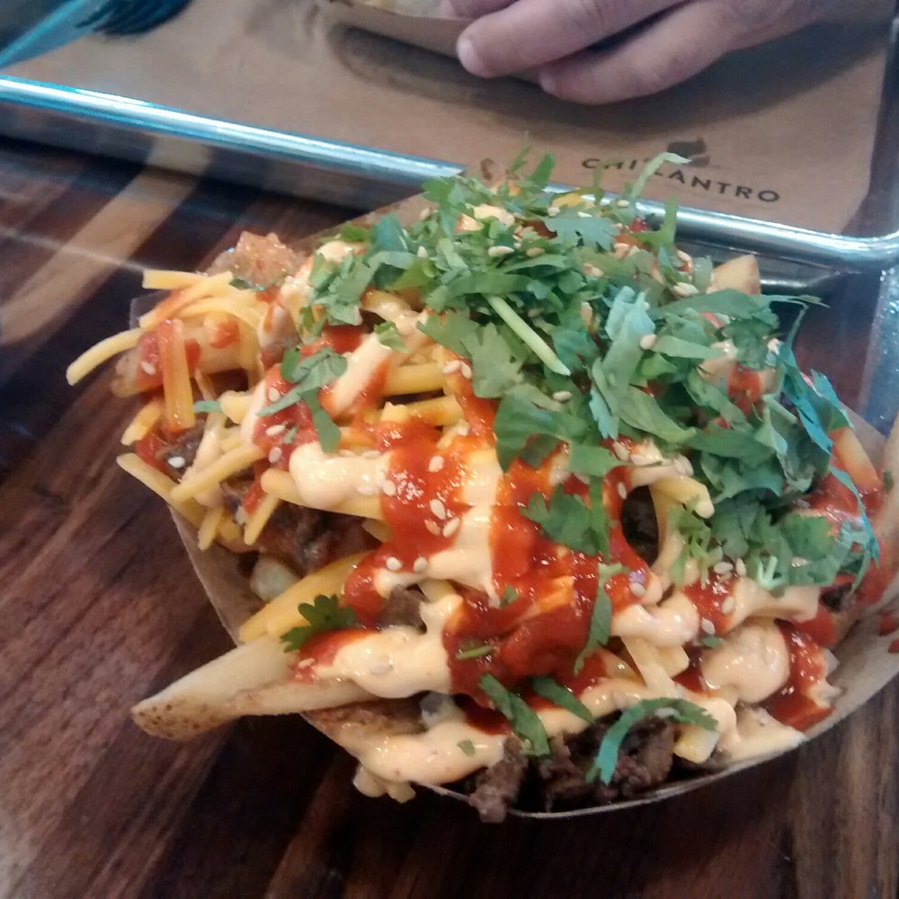 Chi'Lantro - Kimchi fries - Korean Near Me - Austin, Texas Chi'Lantro - Kimchi fries - Korean Near Me - Austin, Texas