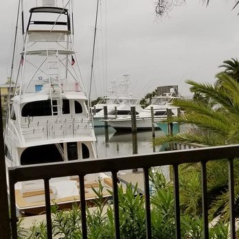Hurricane Hole Restaurant - view sitting on their veranda - Seafood Near Me - Grand Isle, Louisiana