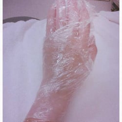 Hi-Desert Medical Center - Eric dipped my injured hand in wax prior to our work together. It helped a lot.