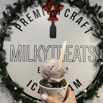 Milky Treats - Thot tea Ana and black velvet - Ice Cream & Frozen Yogurt Near Me - Plano, Texas