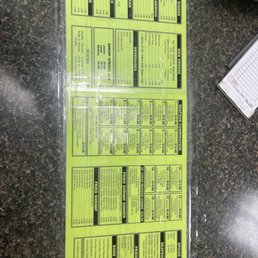Menu Menu