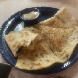 Spinach avocado quesadilla Spinach avocado quesadilla