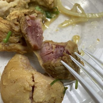Phonomenal - Vietnamese Cuisine - Mystery meat. Freezer burned or raw? Your guess. - Vietnamese Near Me - San Jose, California