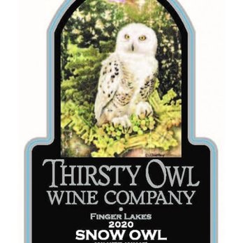 Thirsty Owl Wine Company - The bottle of Snow Owl - Wineries Near Me - Ovid, New York