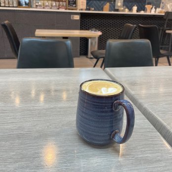 Blue Mountain Coffee Roasters - Hot lavender latte - Coffee & Tea Near Me - Suwanee, Georgia Blue Mountain Coffee Roasters - Hot lavender latte - Coffee & Tea Near Me - Suwanee, Georgia