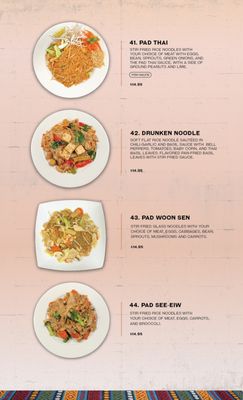 Menu photo 1 Phaya Thai American Fork, UT