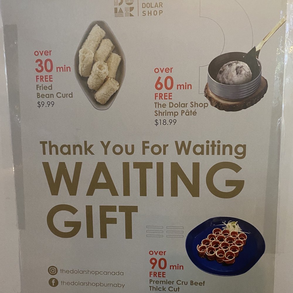 The Dolar Shop - Free dish for waiting - Hot Pot Near Me - Burnaby, British Columbia The Dolar Shop - Free dish for waiting - Hot Pot Near Me - Burnaby, British Columbia