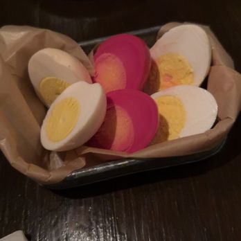 The Steerage Dining Saloon - Pickled eggs - a must order! - Comfort Food Near Me - Port Washington, Wisconsin