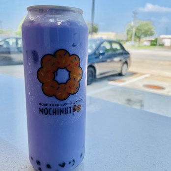 Mochinut - Ube milk tea in a can - Bubble Tea Near Me - Carrollton, Texas